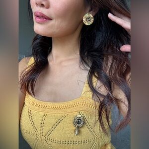 ✨Vintage St John Brooch and Earring Set✨